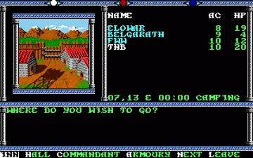 Champions of Krynn_Disk2 screen shot game playing